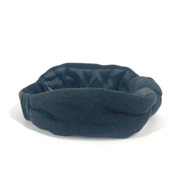 SAINT LAURENT PARIS 682968 headband hair accessories pile hair band cotton Black main image 7